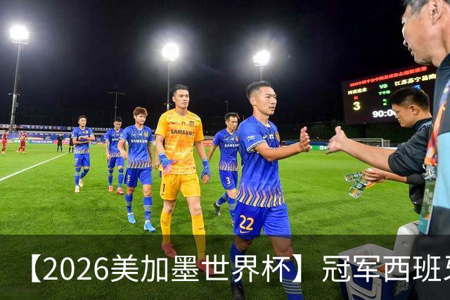 【2026美加墨世界杯】冠军西班牙队阵容图鉴，斗牛士力克阿根廷